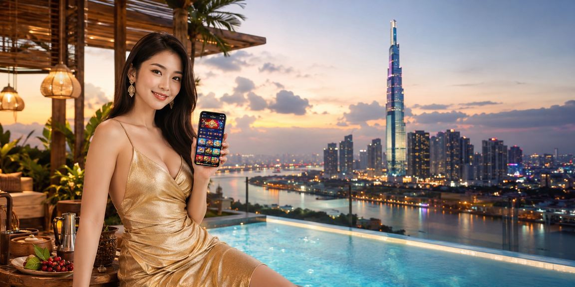 Người dùng tại TP. Hồ Chí Minh truy cập ứng dụng casino trong quán cà phê