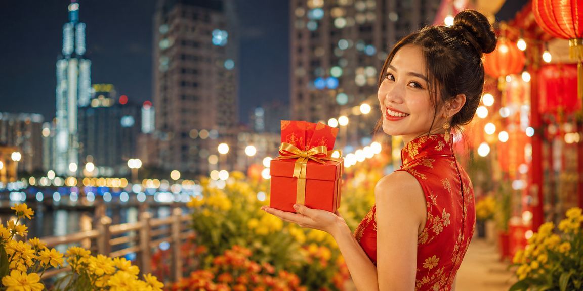 Phong bì đỏ may mắn tại chợ đêm TP. Hồ Chí Minh – biểu tượng giải trí và thưởng thức trực tuyến